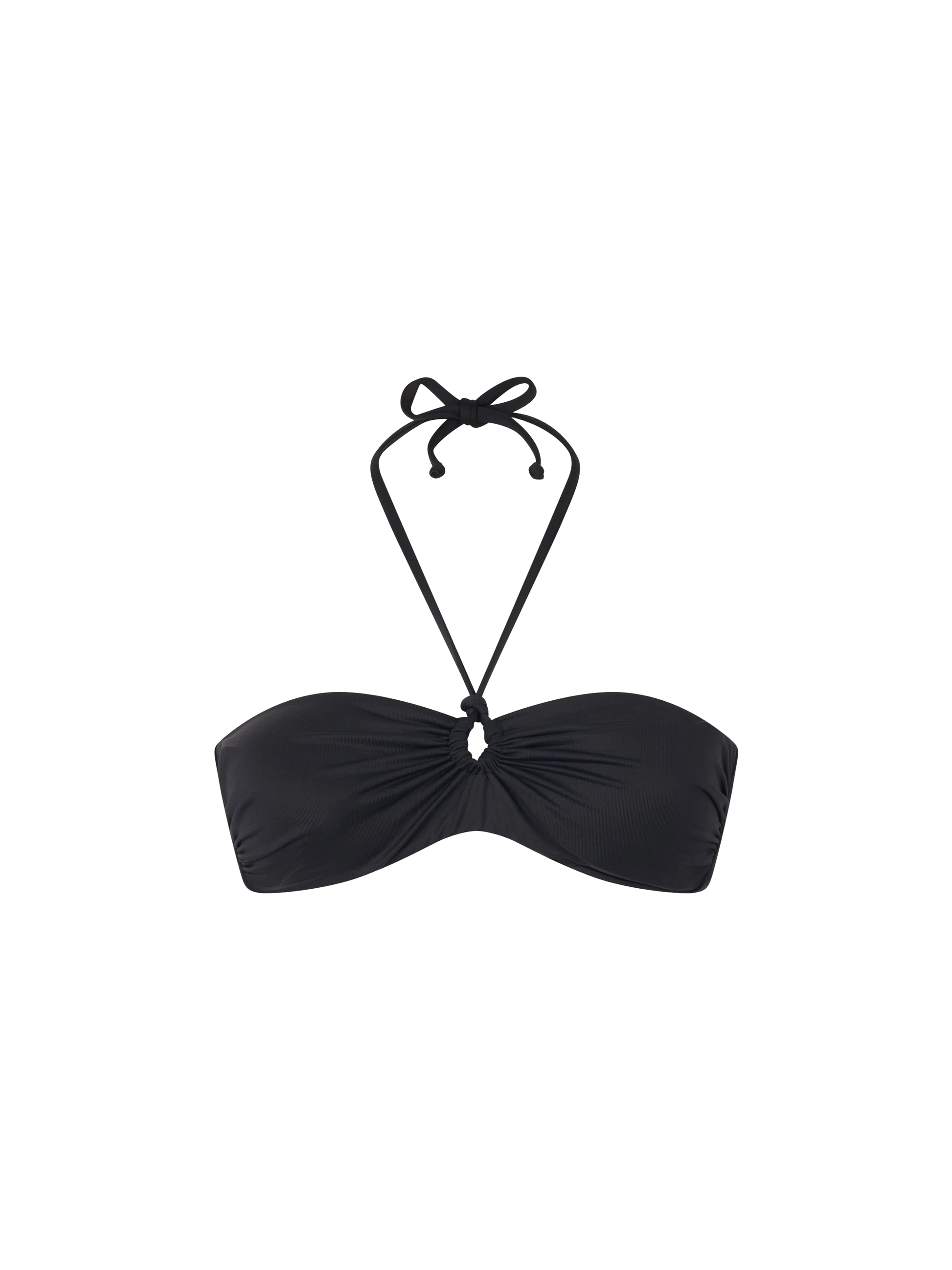 Black bandeau top - MC2 Saint Barth