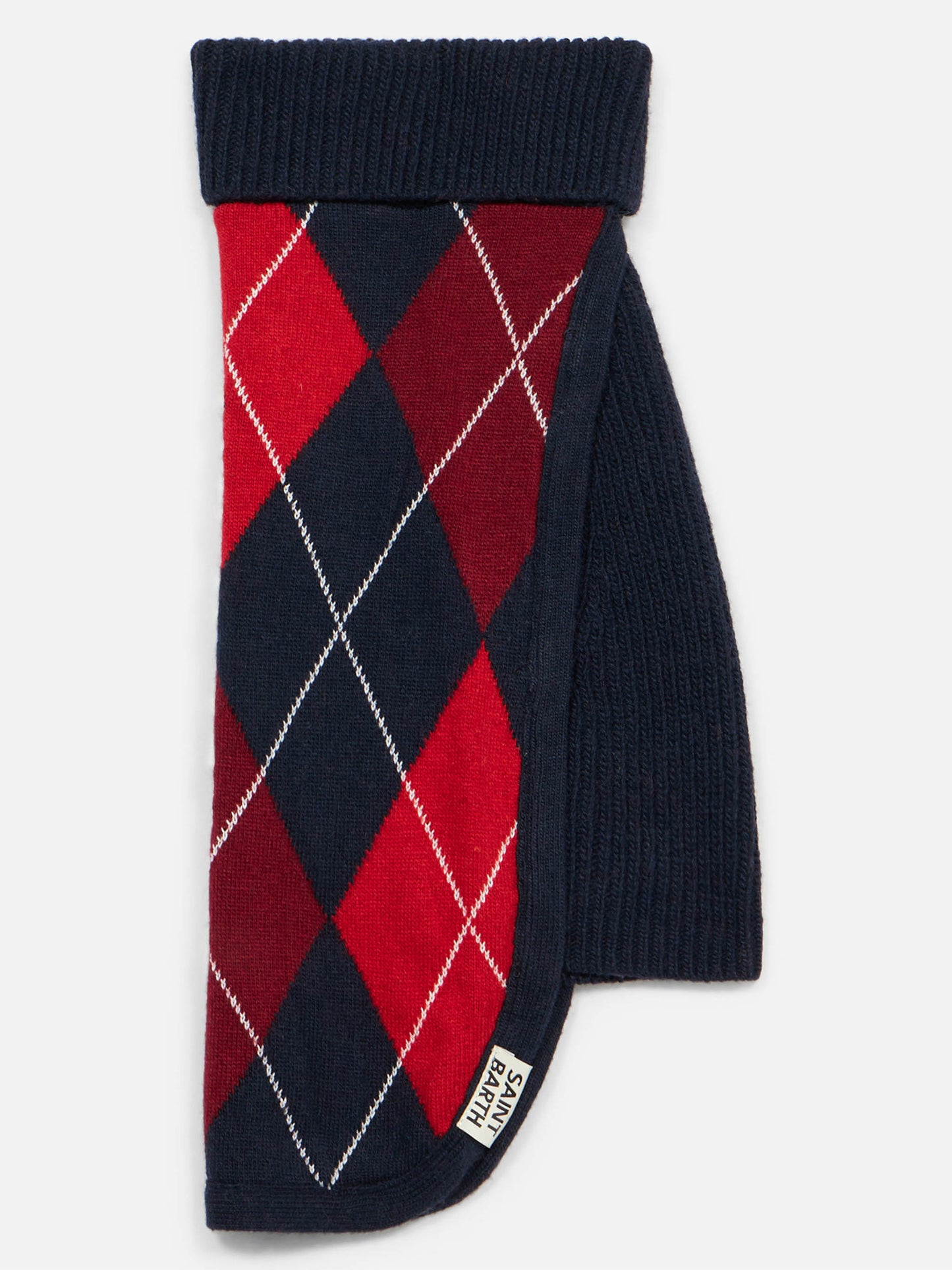 Dog sweater with argyle print - MC2 Saint Barth