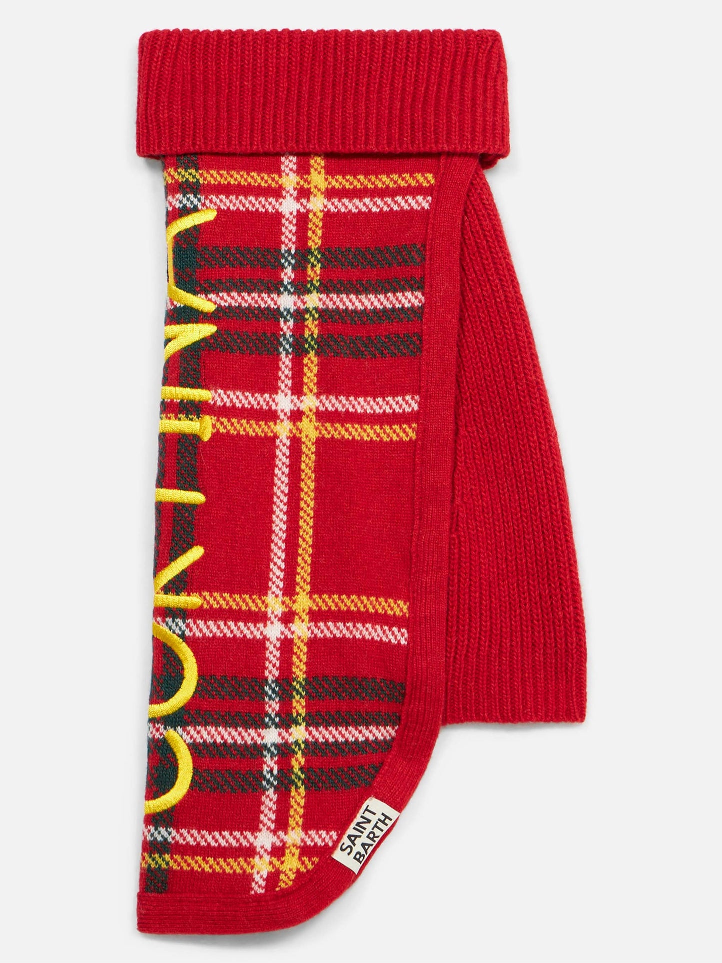 Dog sweater with tartan print - MC2 Saint Barth