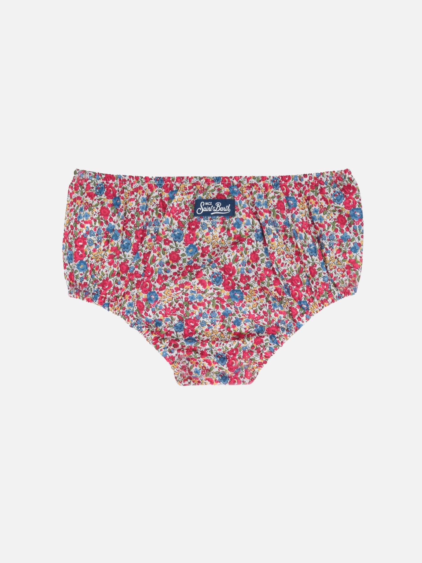 Infant bloomers Pimmy with Emma & Georgina print | MADE WITH LIBERTY FABRIC - MC2 Saint Barth