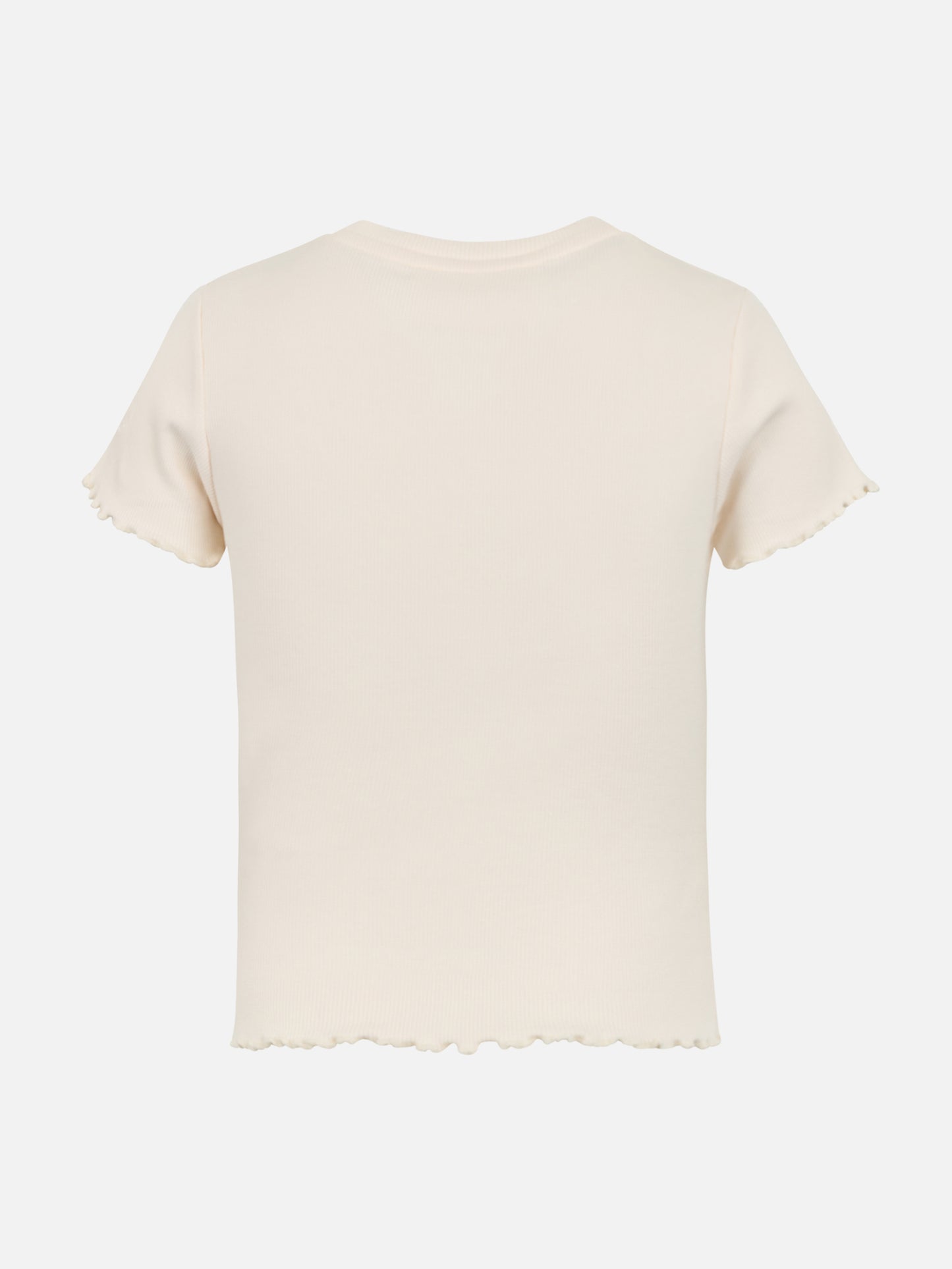 Girl ribbed t-shirt Serena Jr with Baby Star embroidery - MC2 Saint Barth