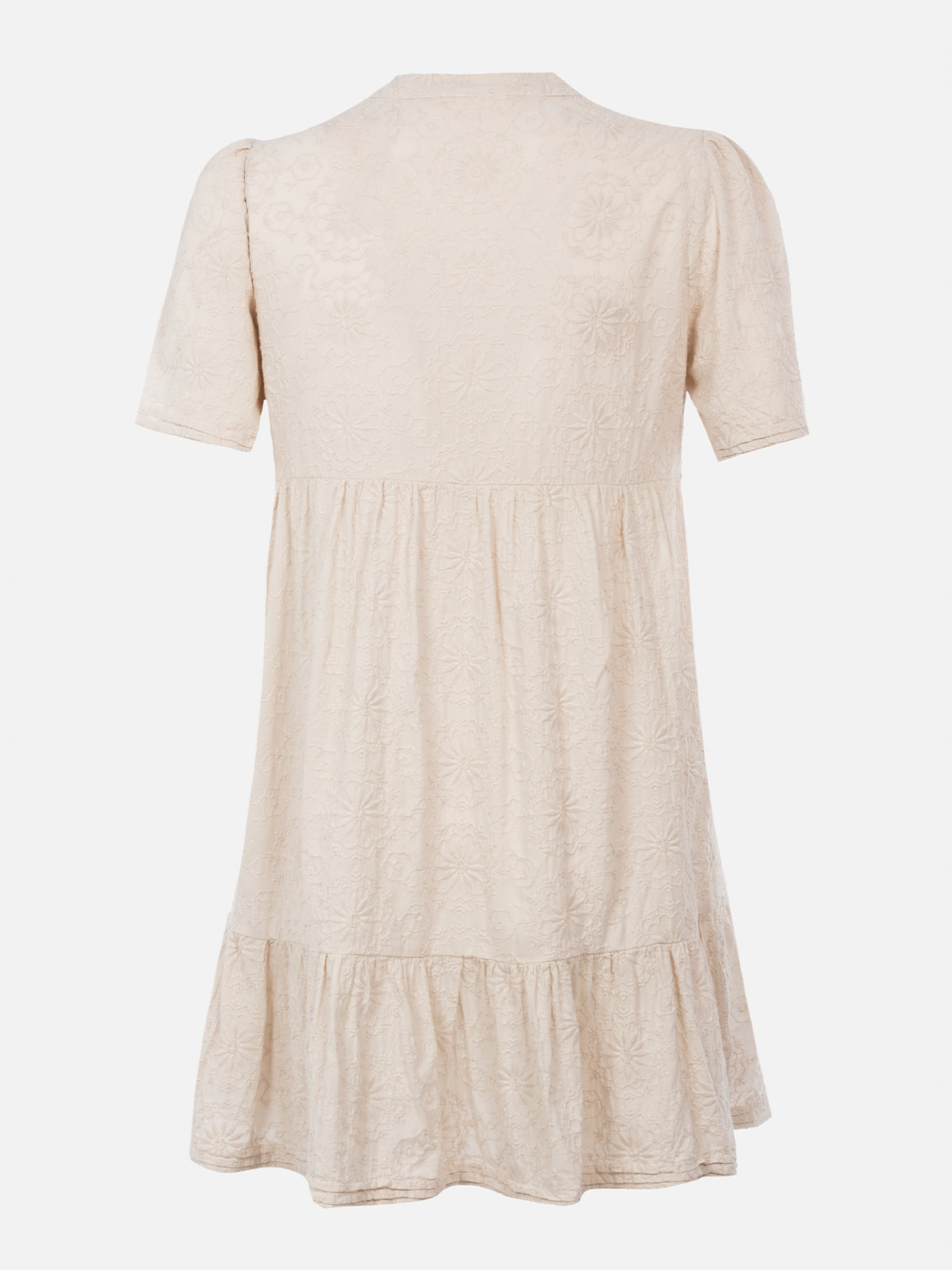 Woman Sangallo lace cotton short dress Siara - MC2 Saint Barth