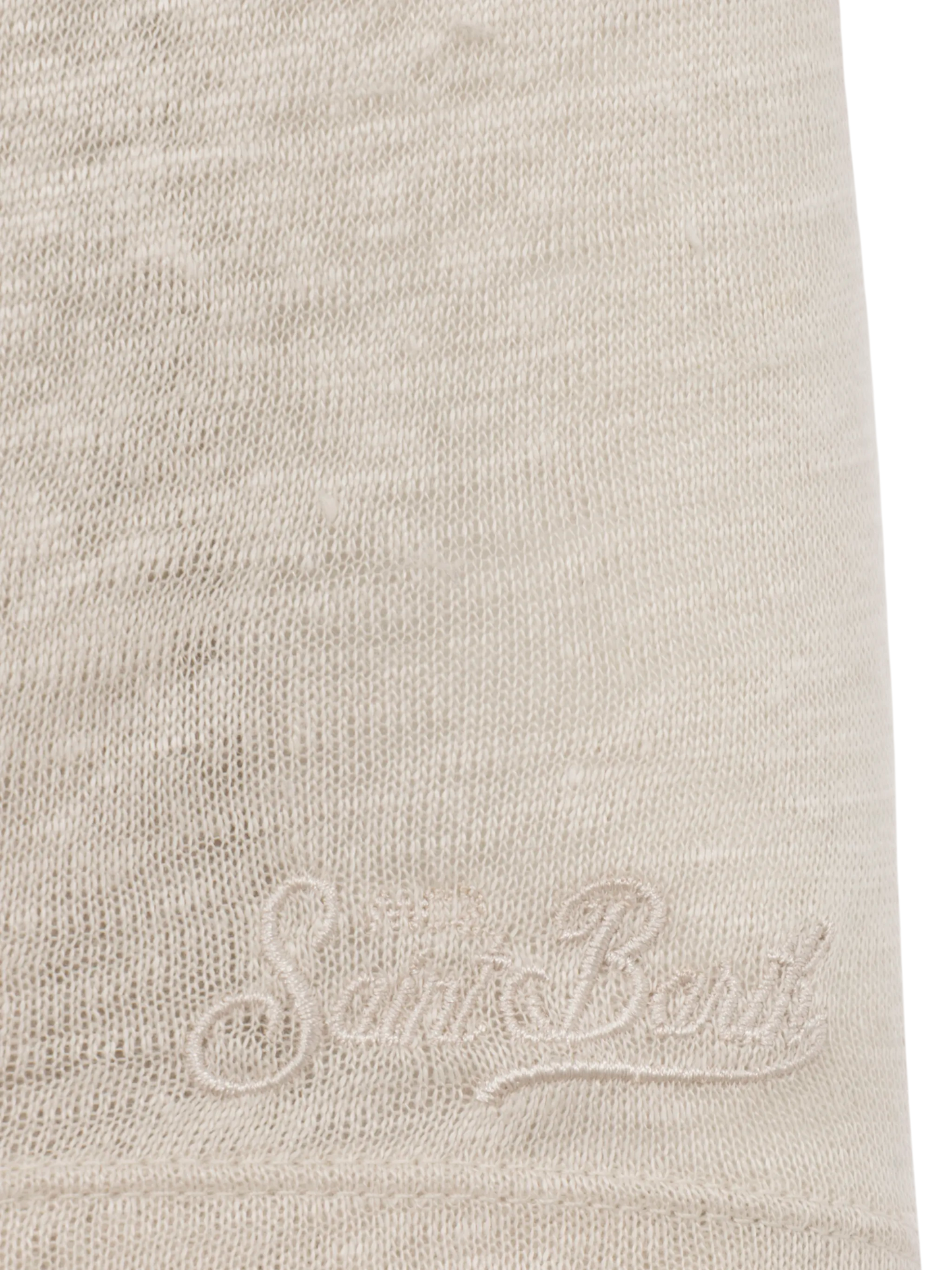 Alex kid off-white linen jersey t-shirt - MC2 Saint Barth