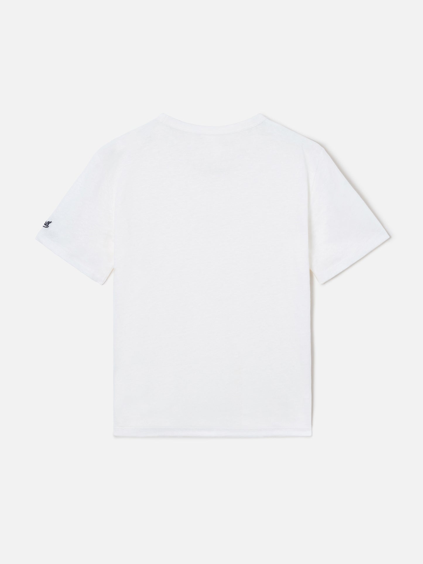 Alex t-shirt in white pure linen