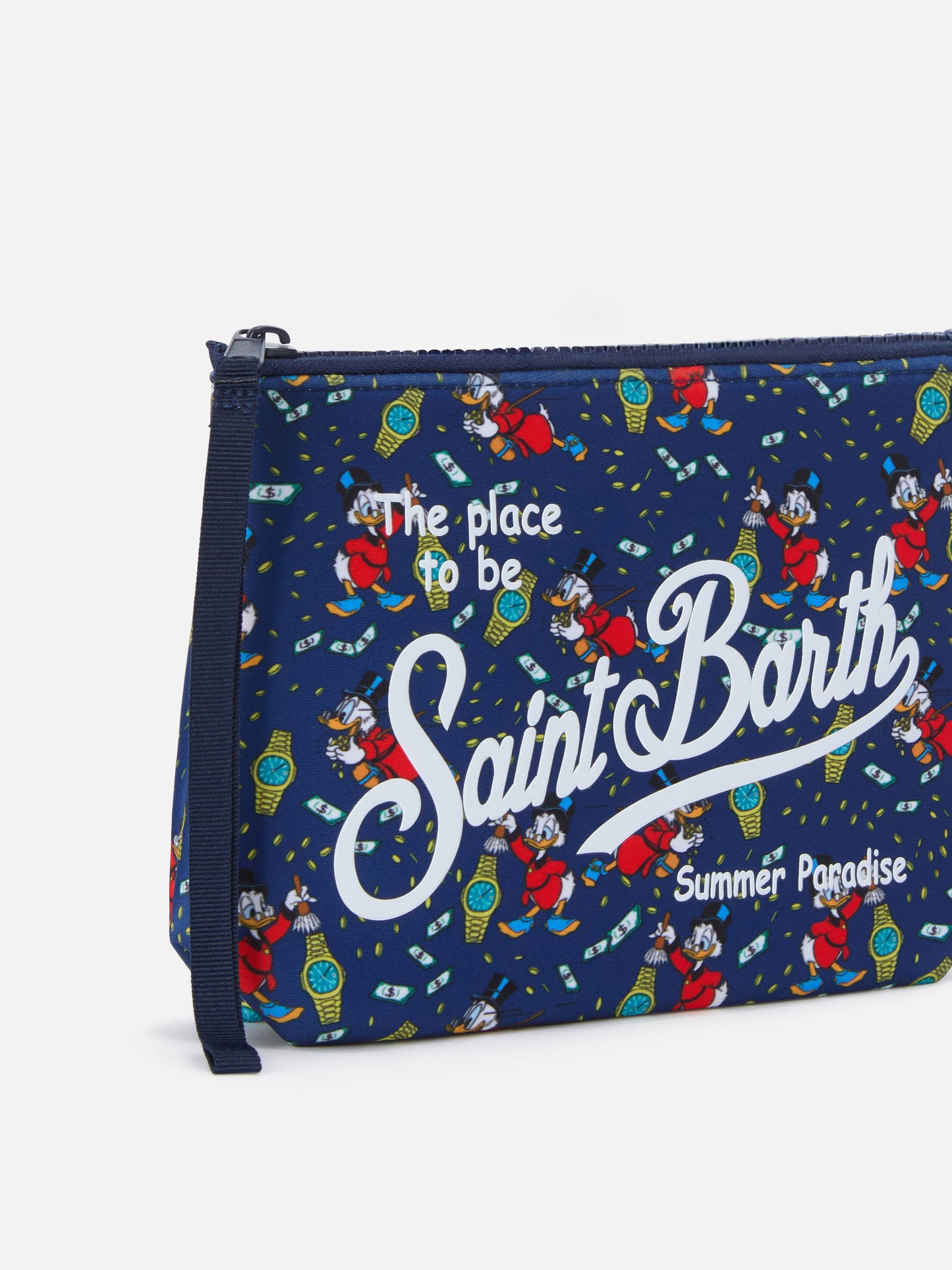 Aline Scuba-Pouch mit Scrooge Watch-Print | Special Edition