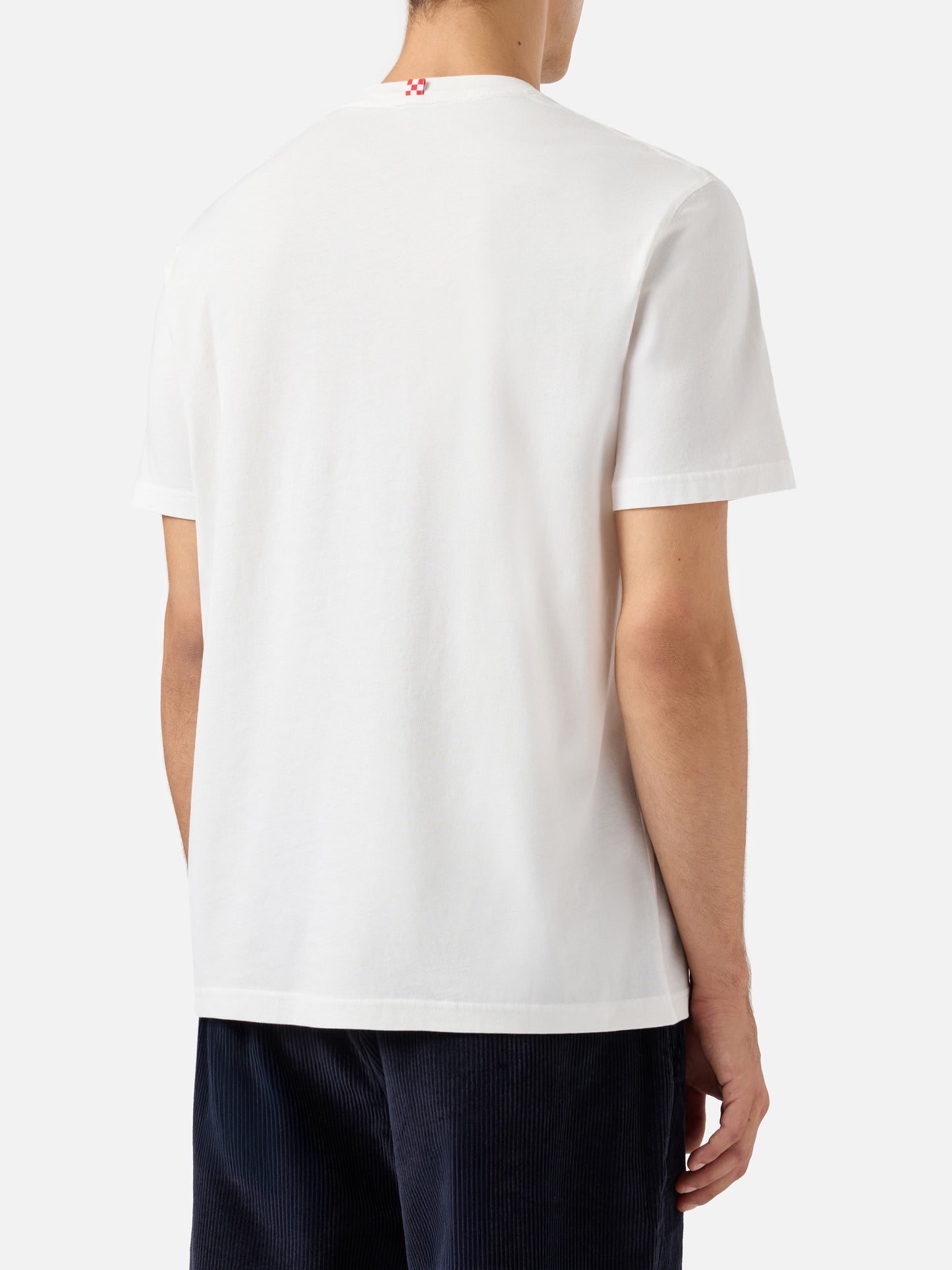T-shirt Arnott Warm in cotone invernale con stampa flock locandina film | VACANZE DI NATALE SPECIAL EDITION