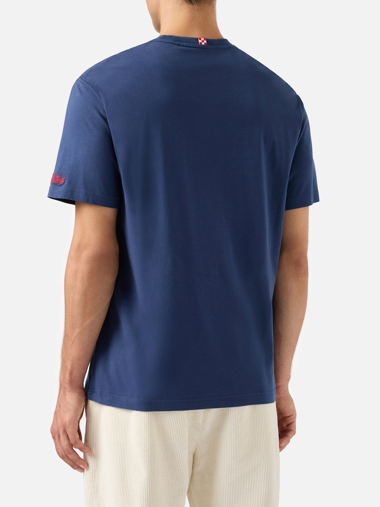 Winter-Baumwoll-T-Shirt Arnott Warm mit Logo-Flockdruck | VACANZE DI NATALE SPECIAL EDITION