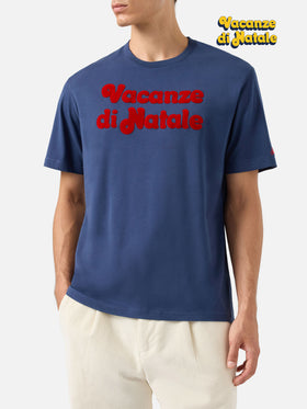 Winter cotton t-shirt Arnott Warm with logo film flock | VACANZE DI NATALE SPECIAL EDITION