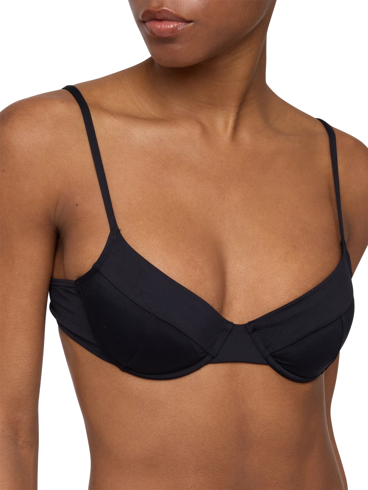 Bea underwired black bralette - MC2 Saint Barth