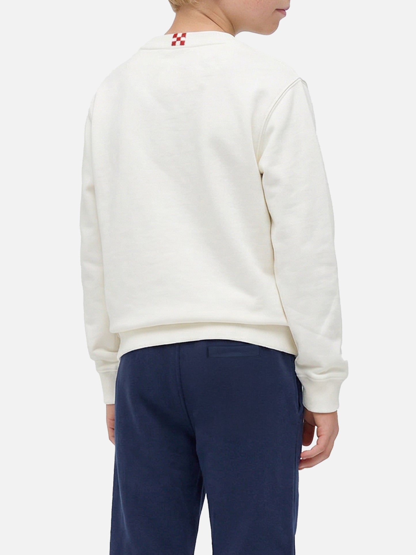Sweatshirt garçon Bobby avec imprimé St. Barth sport club
