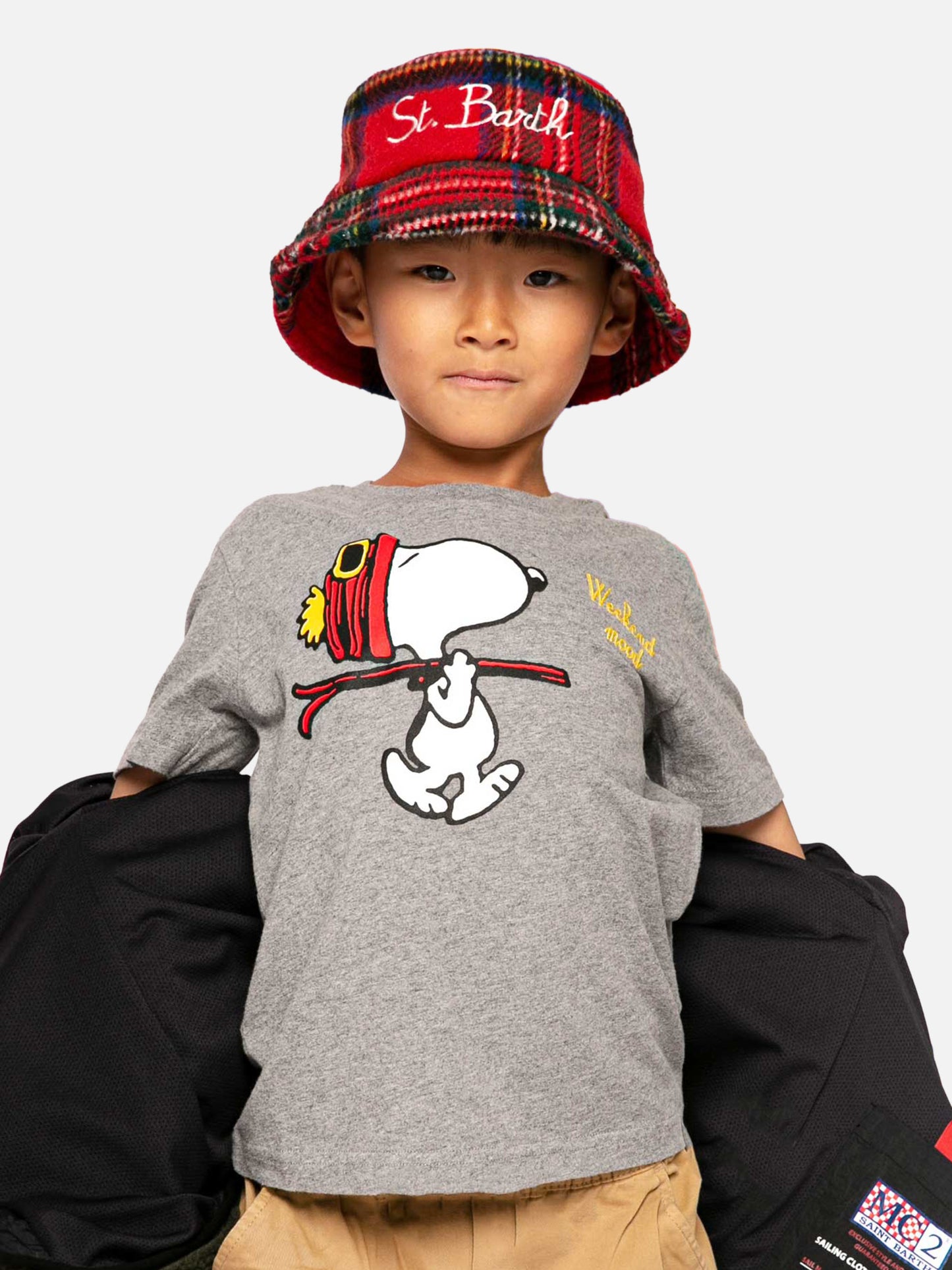 Boy t-shirt with Snoopy print and embroidery | SNOOPY - PEANUTS™ SPECIAL EDITION