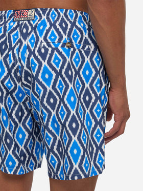 Man swim shorts with pattern