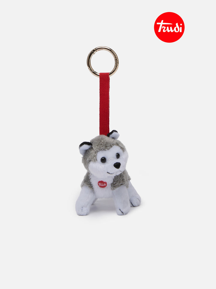 Charm con mini husky peluche | TRUDI SPECIAL EDITION