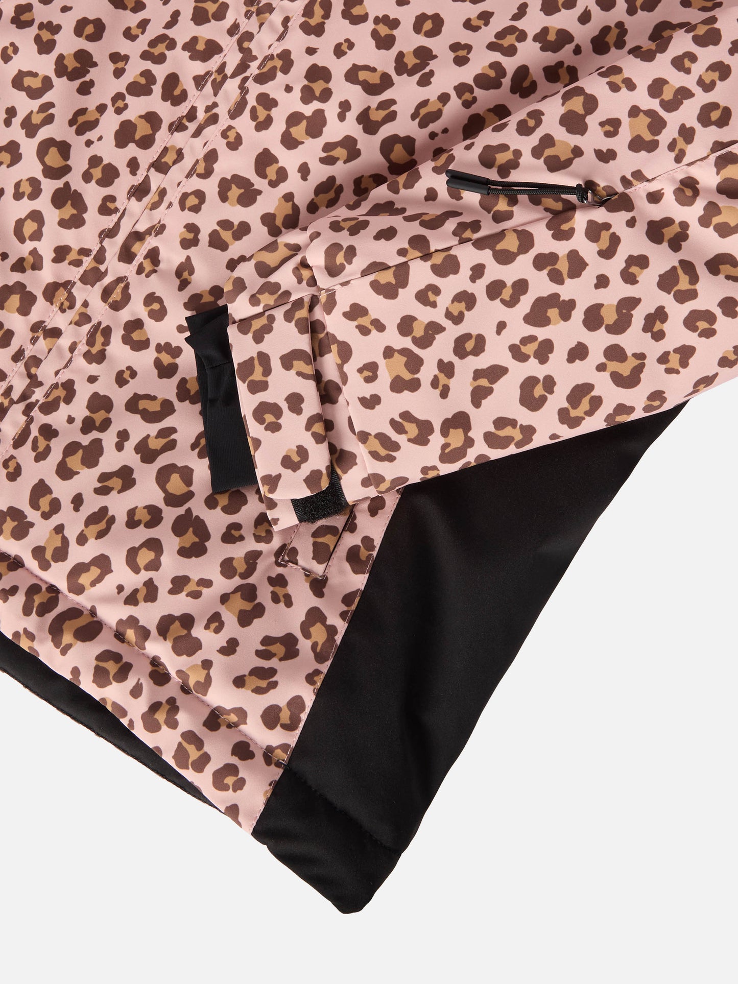 Giacca da sci Chavanette con stampa leopardata
