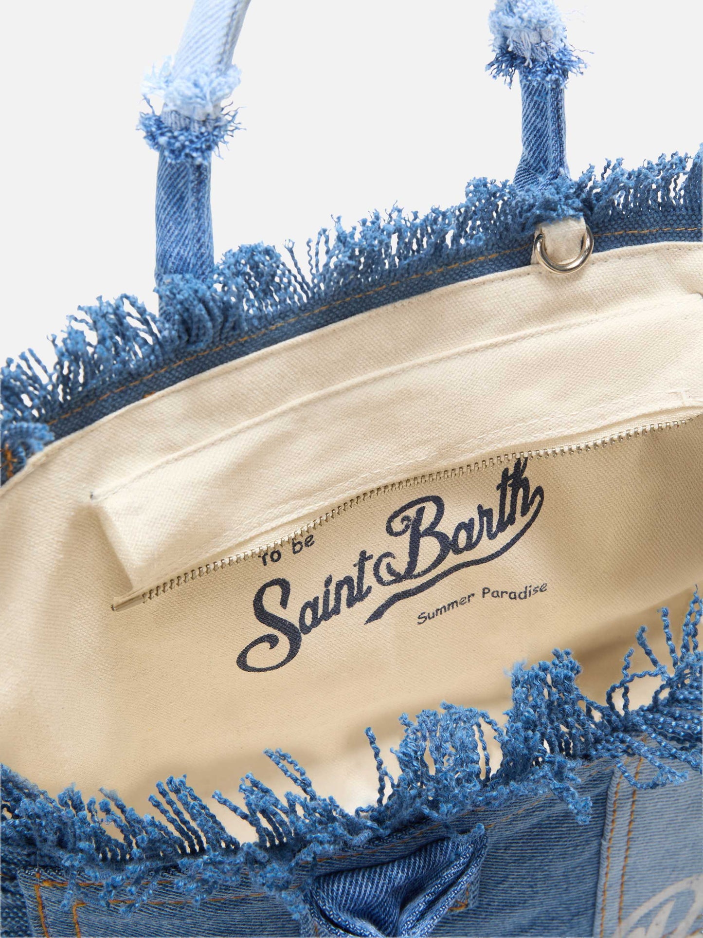 Sac Colette en patchwork de denim