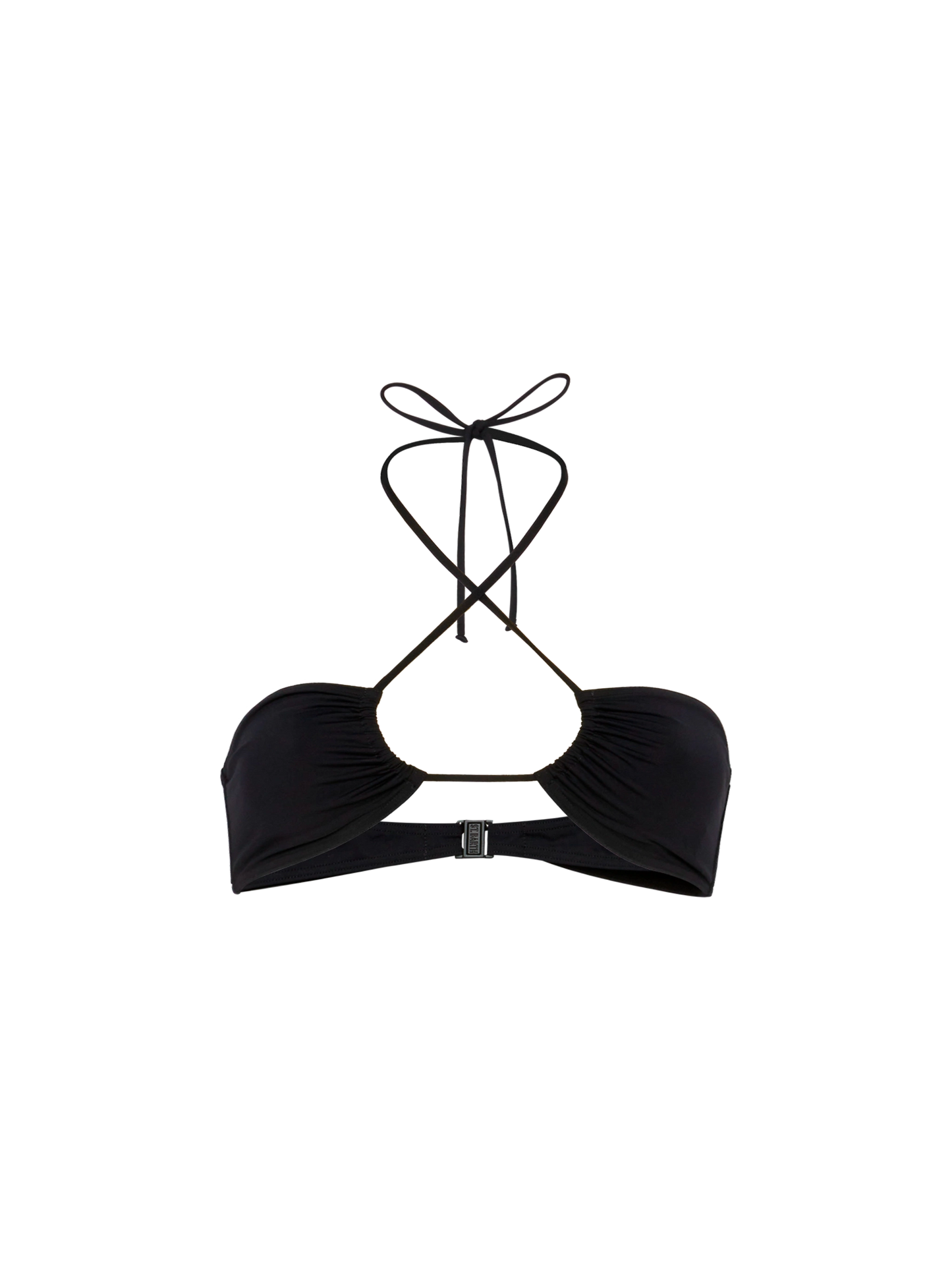 Dahlia black bandeau top - MC2 Saint Barth