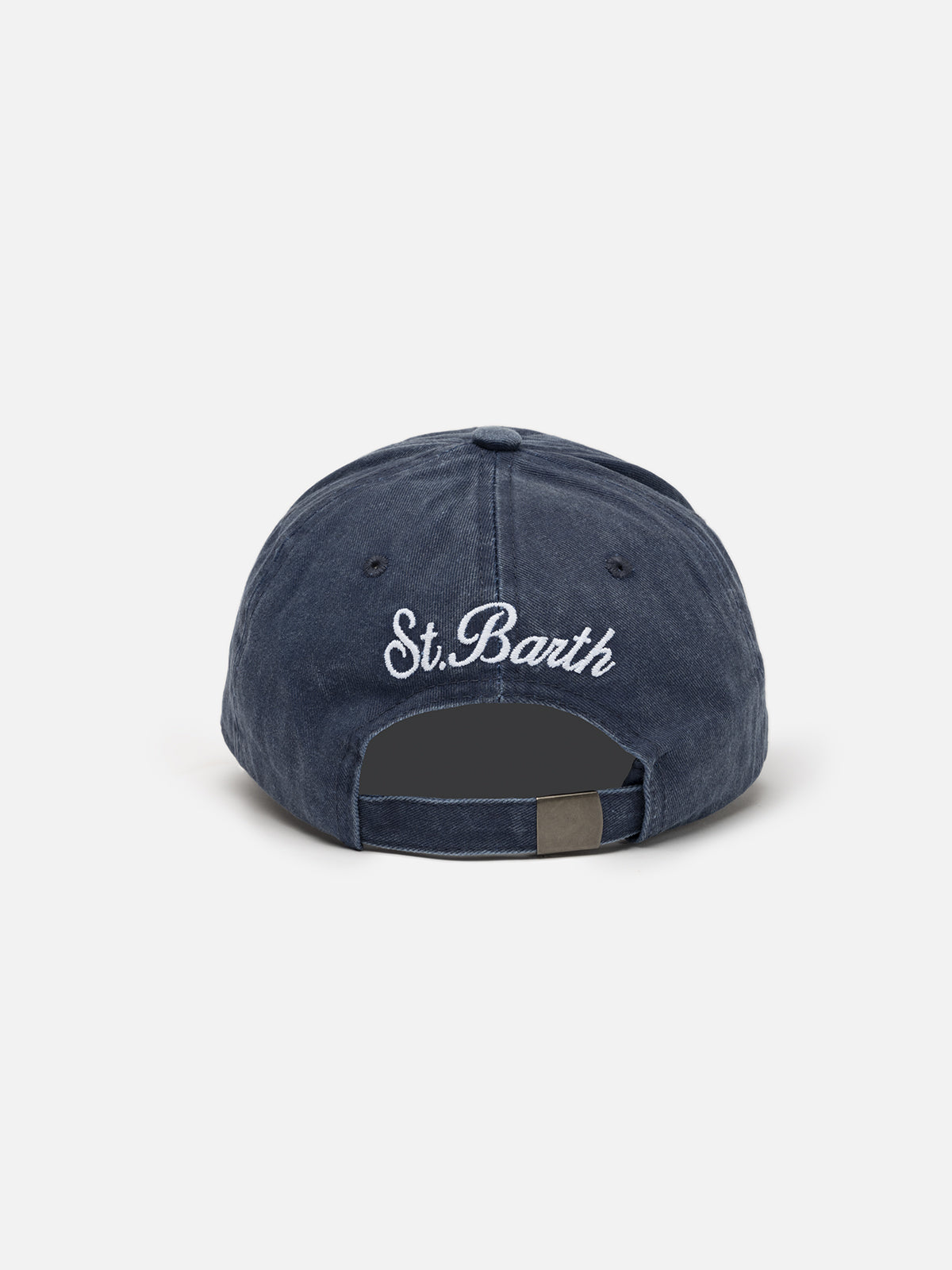 Berretto da baseball ricamato in denim Davis