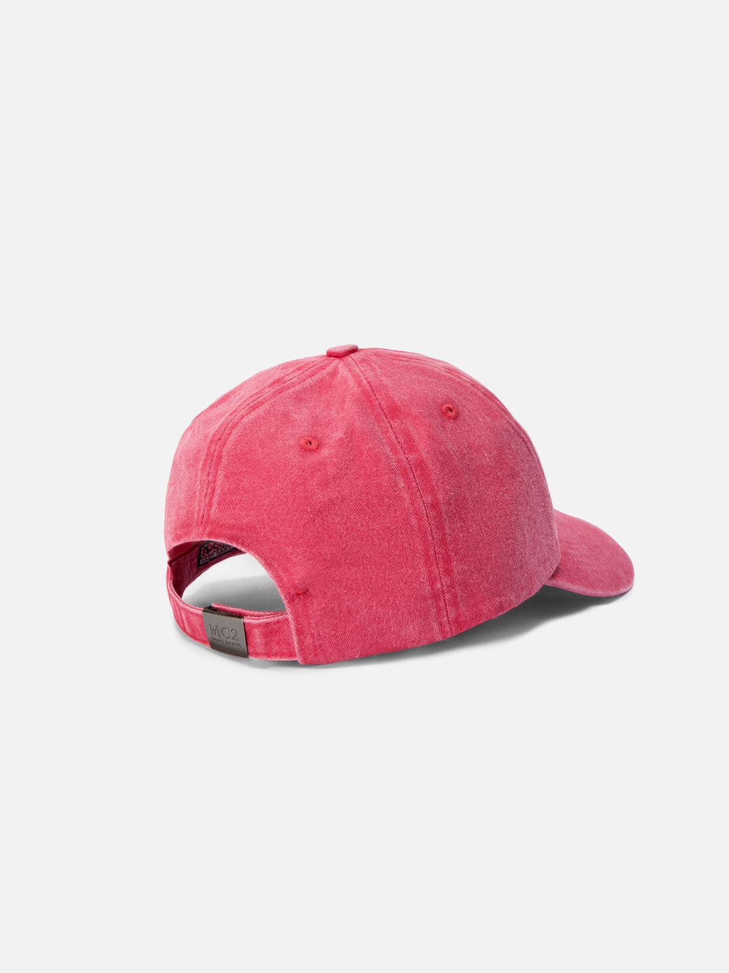 Davis rote Baseballkappe mit St. Barth-Stickerei