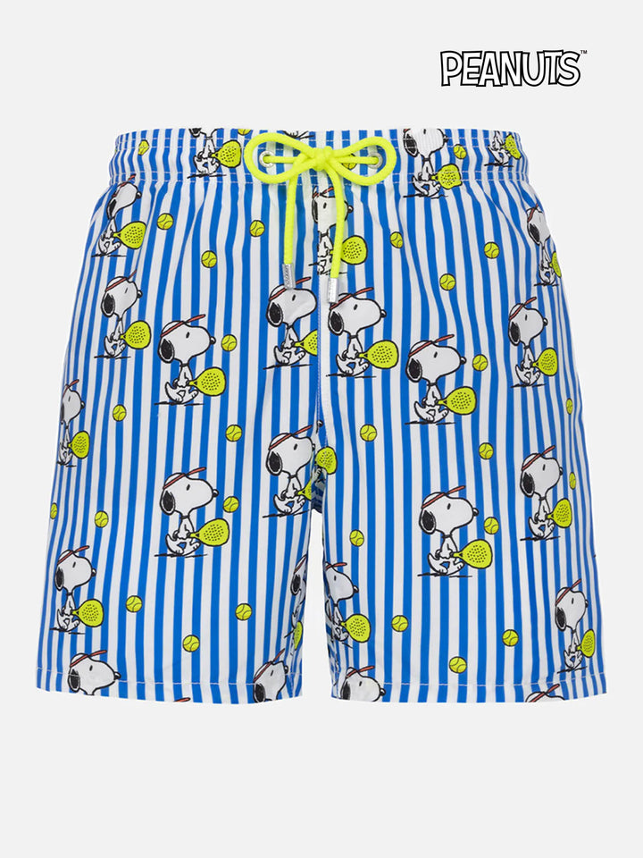 Costume da bagno da uomo Gustavia lunghezza media con stampa Snoopy | EDIZIONE SPECIALE SNOOPY PEANUTS™