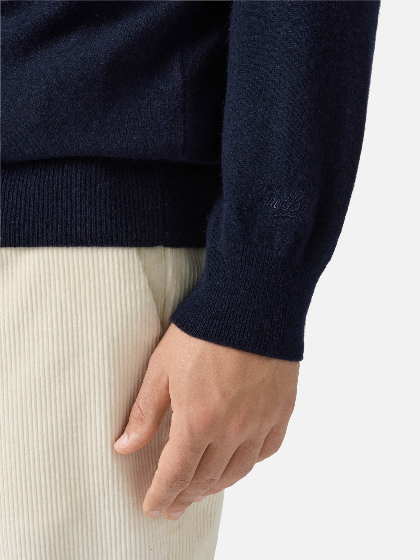 Maglione a girocollo Heron Light con ricamo Vacanze di Natale | VACANZE DI NATALE SPECIAL EDITION