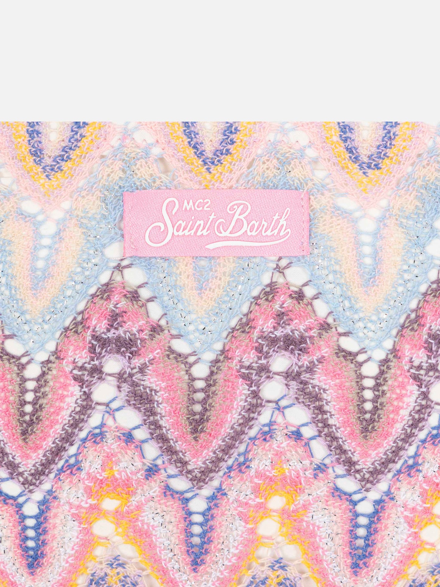 Holly classic triangle bikini in raschel fabric - MC2 Saint Barth