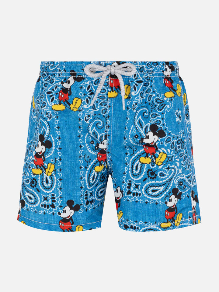 Costume mare Jean media lunghezza con stampa Mickey Mouse | DISNEY® SPECIAL EDITION