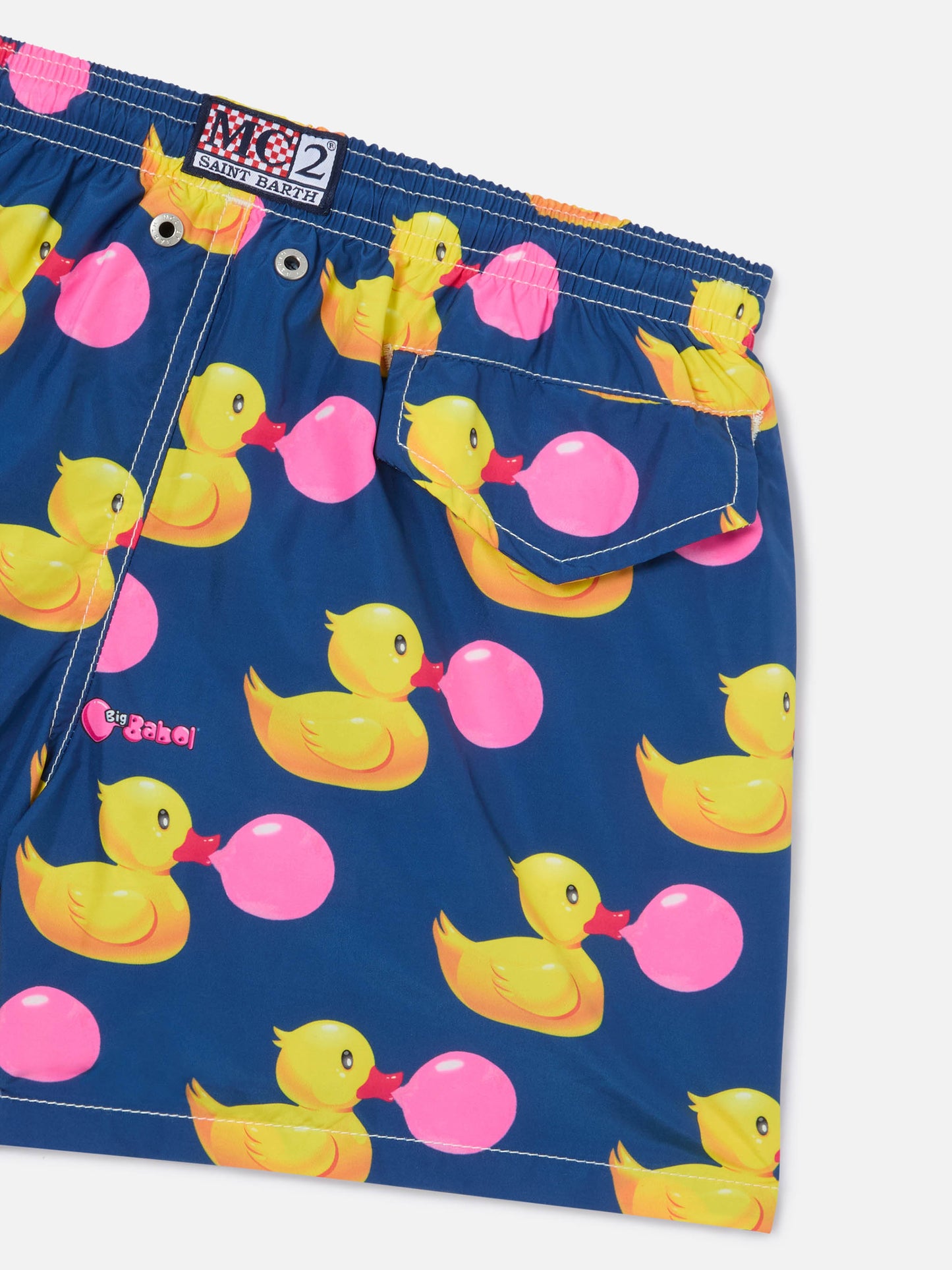 Boy swim shorts with ducky print | BIG BABOL® SPECIAL EDITION