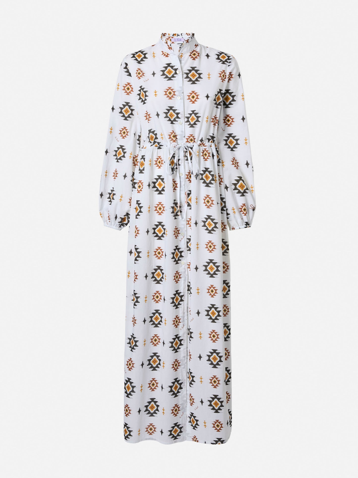 Robe longue de plage Jodie avec imprimé navajo
