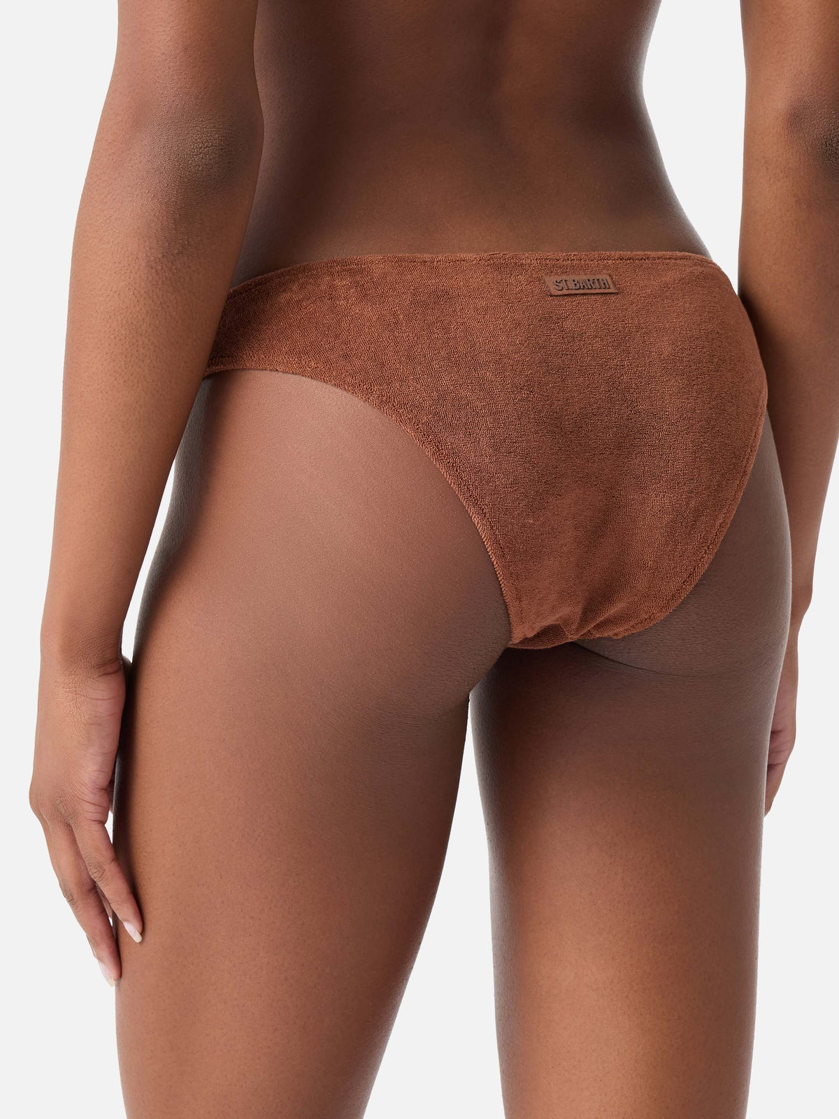 Bikini bralette Judy Elise en éponge marron