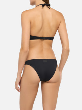 Gaia Maia black triangle bralette bikini