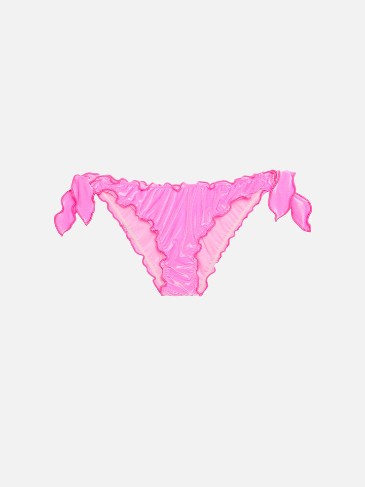 Moon pink velvet classic swim briefs