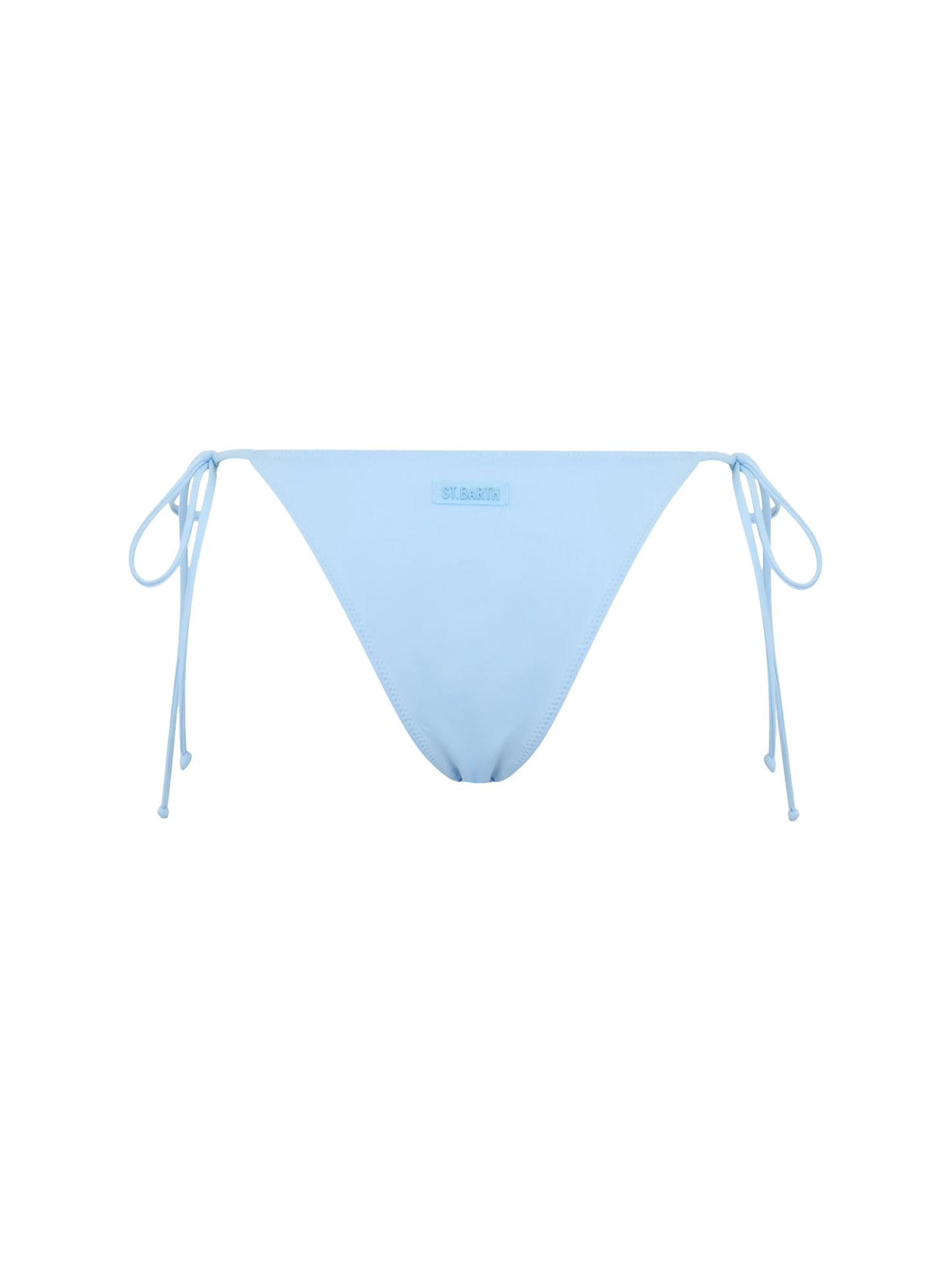 Woman light blue cheeky swim briefs Naomi - MC2 Saint Barth