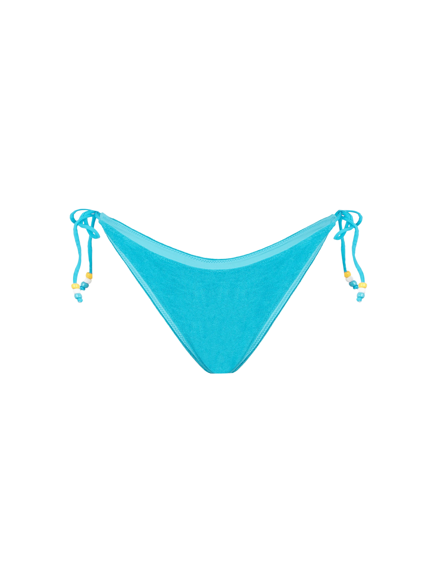 Woman terry swim briefs with charms - MC2 Saint Barth