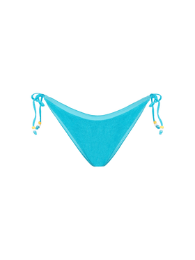 Woman terry swim briefs with charms - MC2 Saint Barth