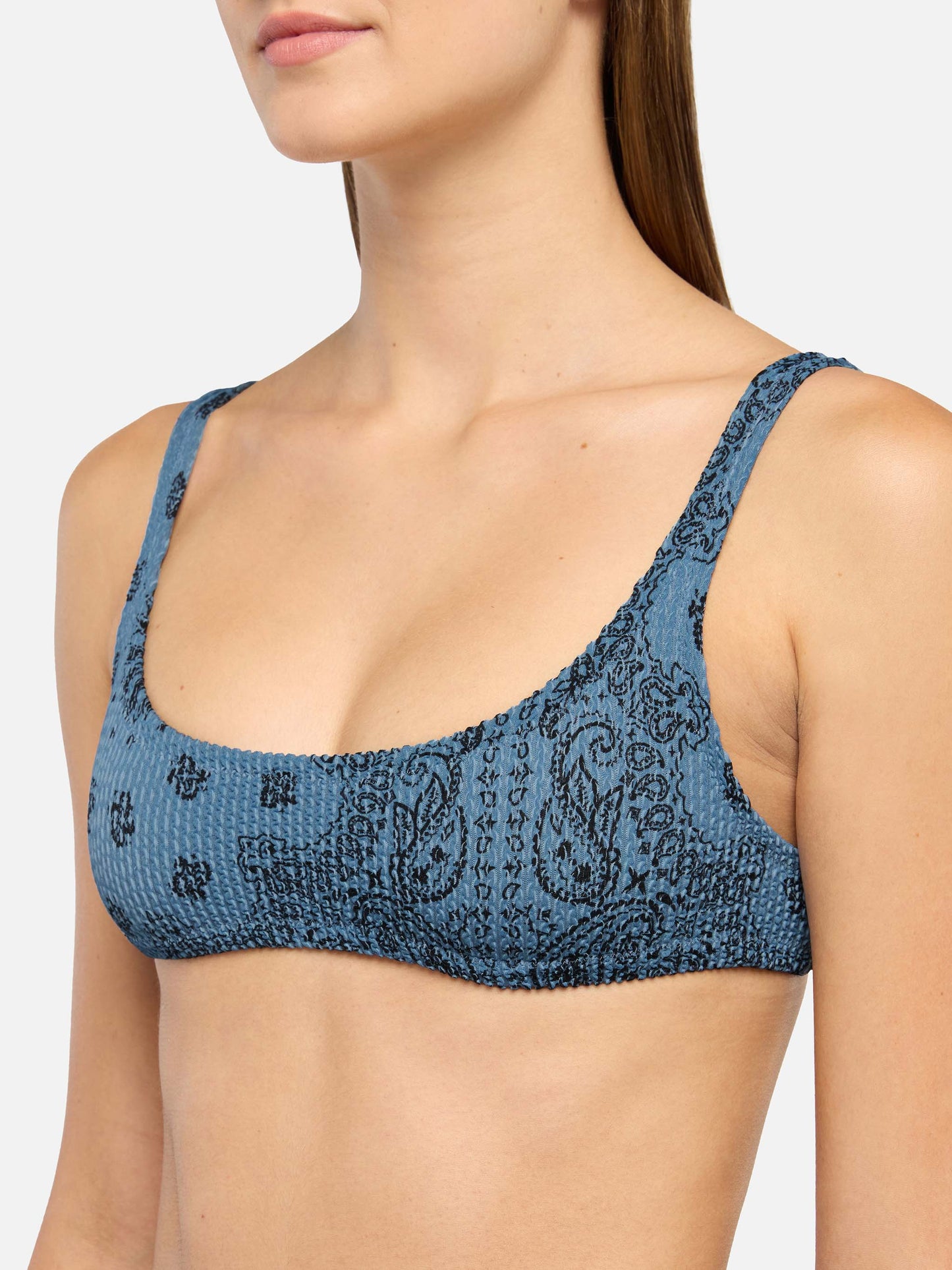 Bikini a bralette Naima Naomi con stampa bandana