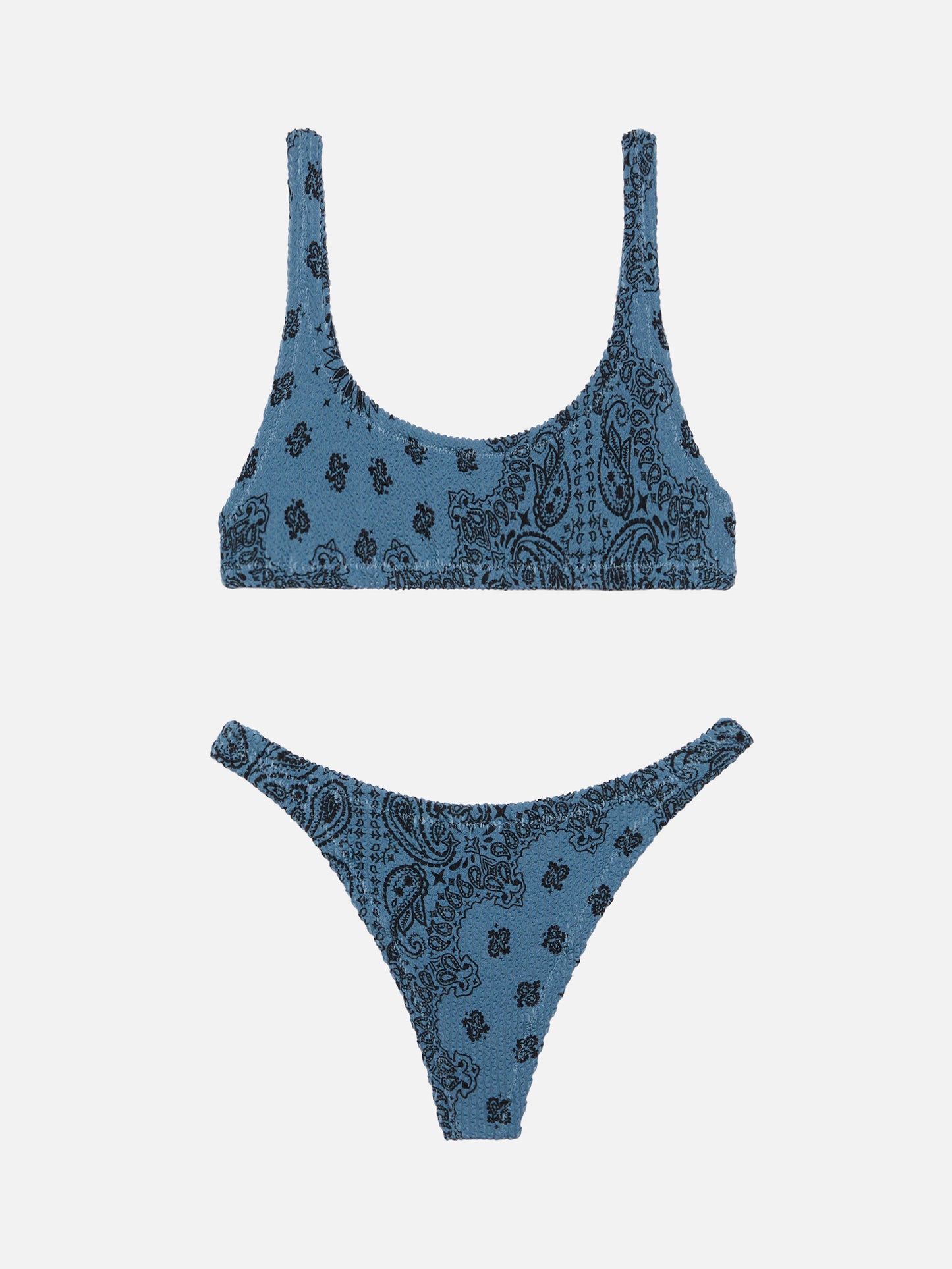 Bikini a bralette Naima Naomi con stampa bandana