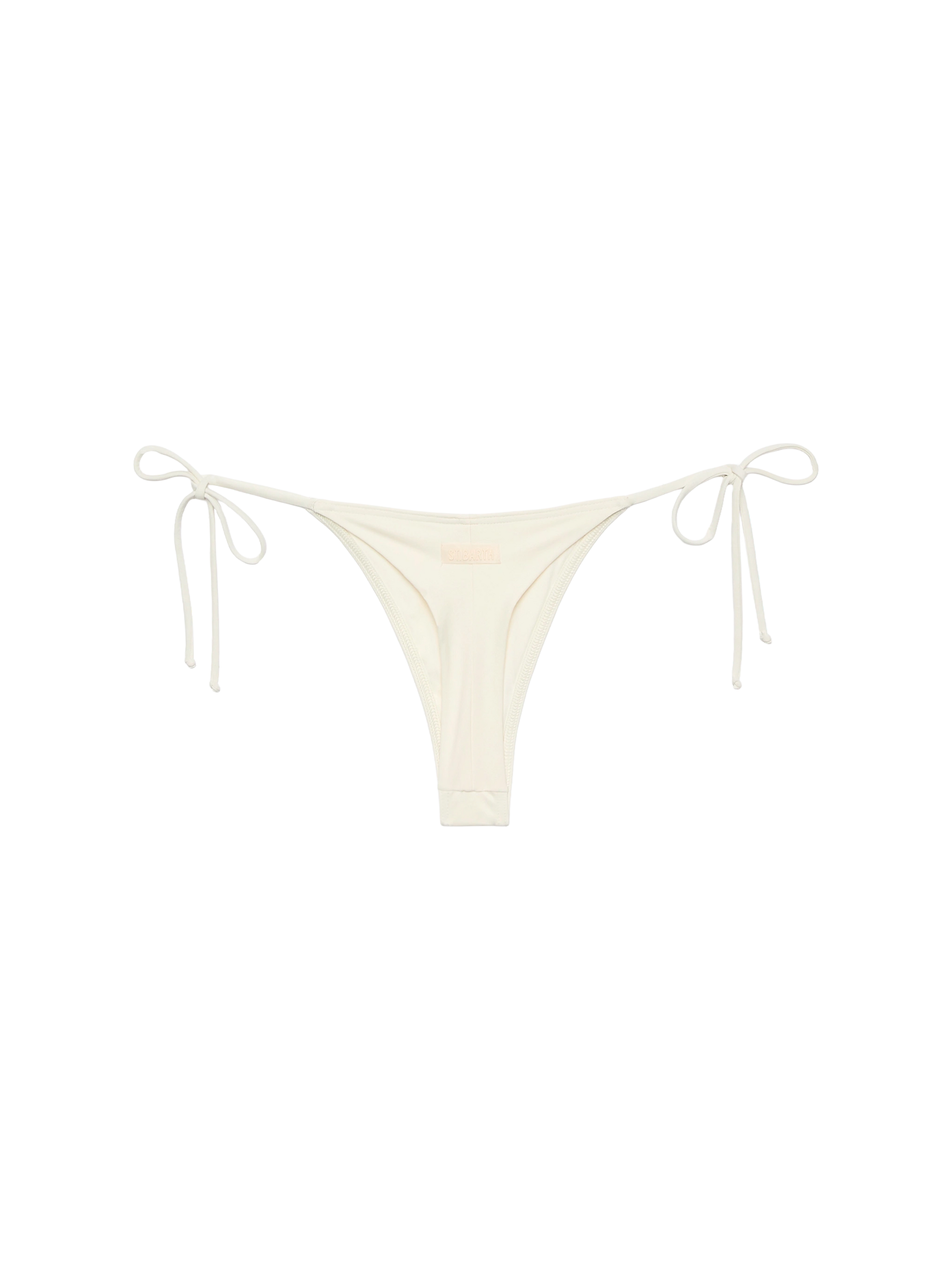 Norah cream cheeky swim briefs - MC2 Saint Barth