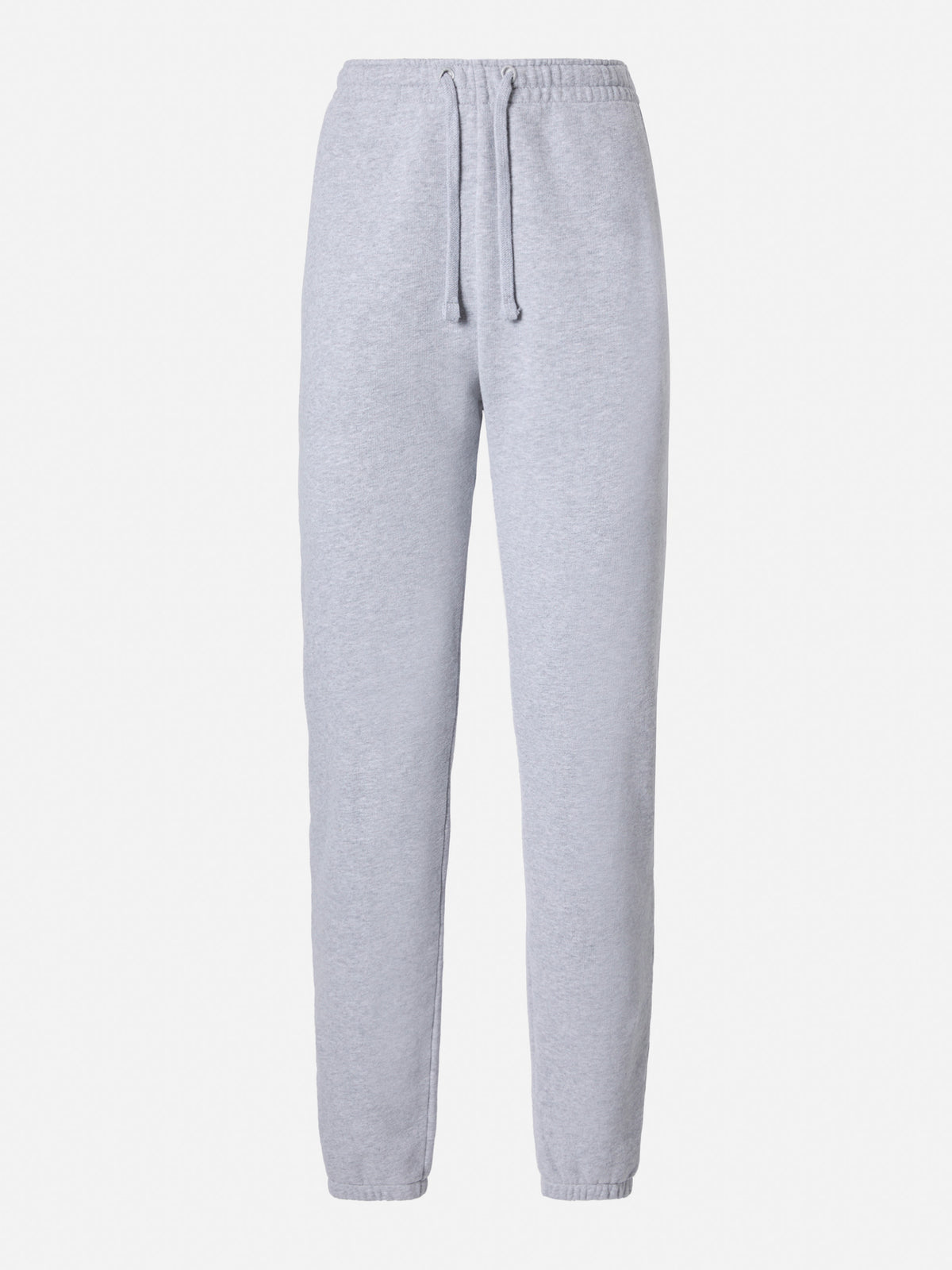 Pantalones jogger Odalys de felpa de algodón gris