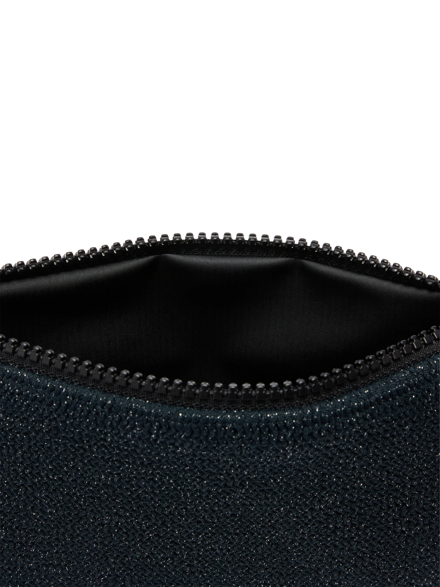 Pareasy black crinkle lurex pochette - MC2 Saint Barth