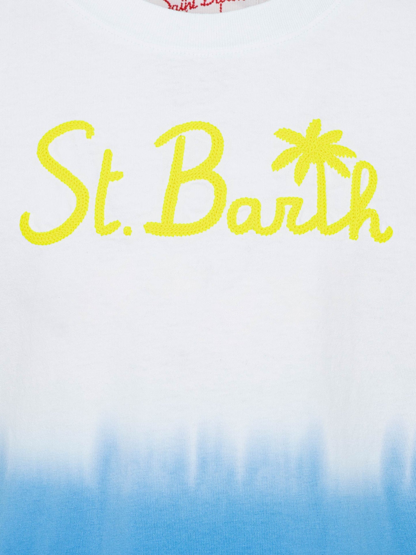 Boy t-shirt tie dye with embroidery - MC2 Saint Barth
