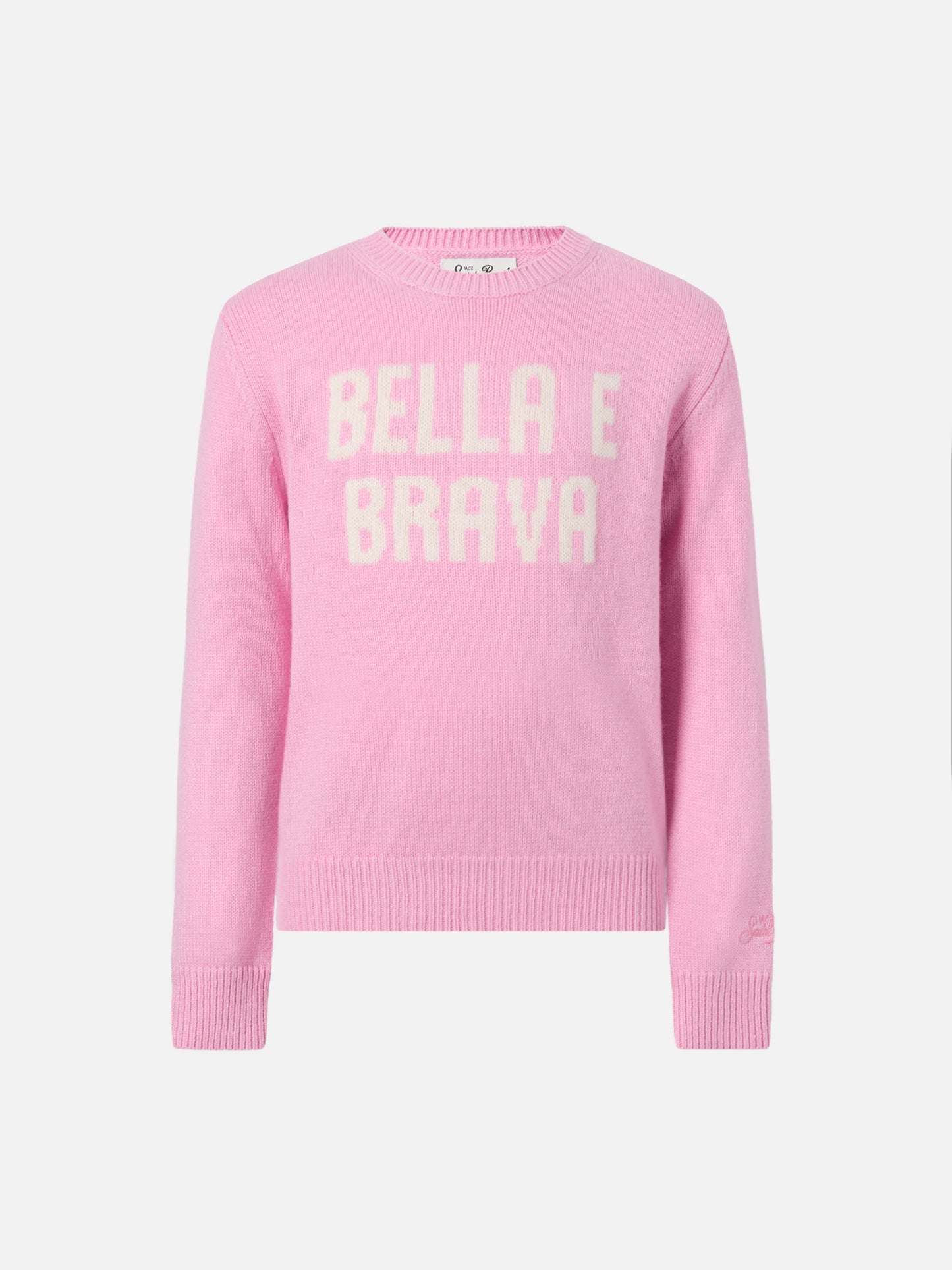 Maglione Princess in misto cashmere con jacquard Bella e Brava