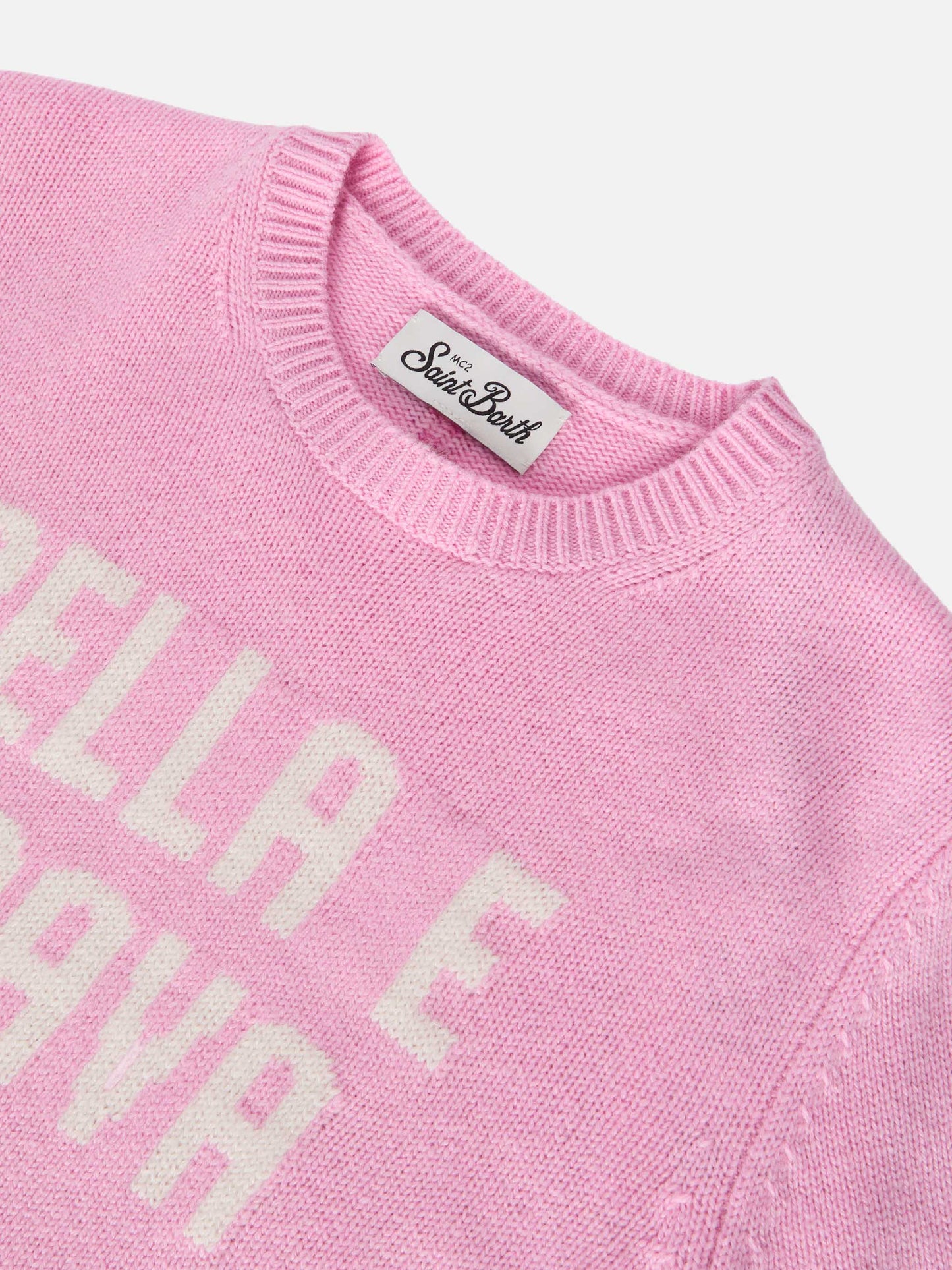 Maglione Princess in misto cashmere con jacquard Bella e Brava