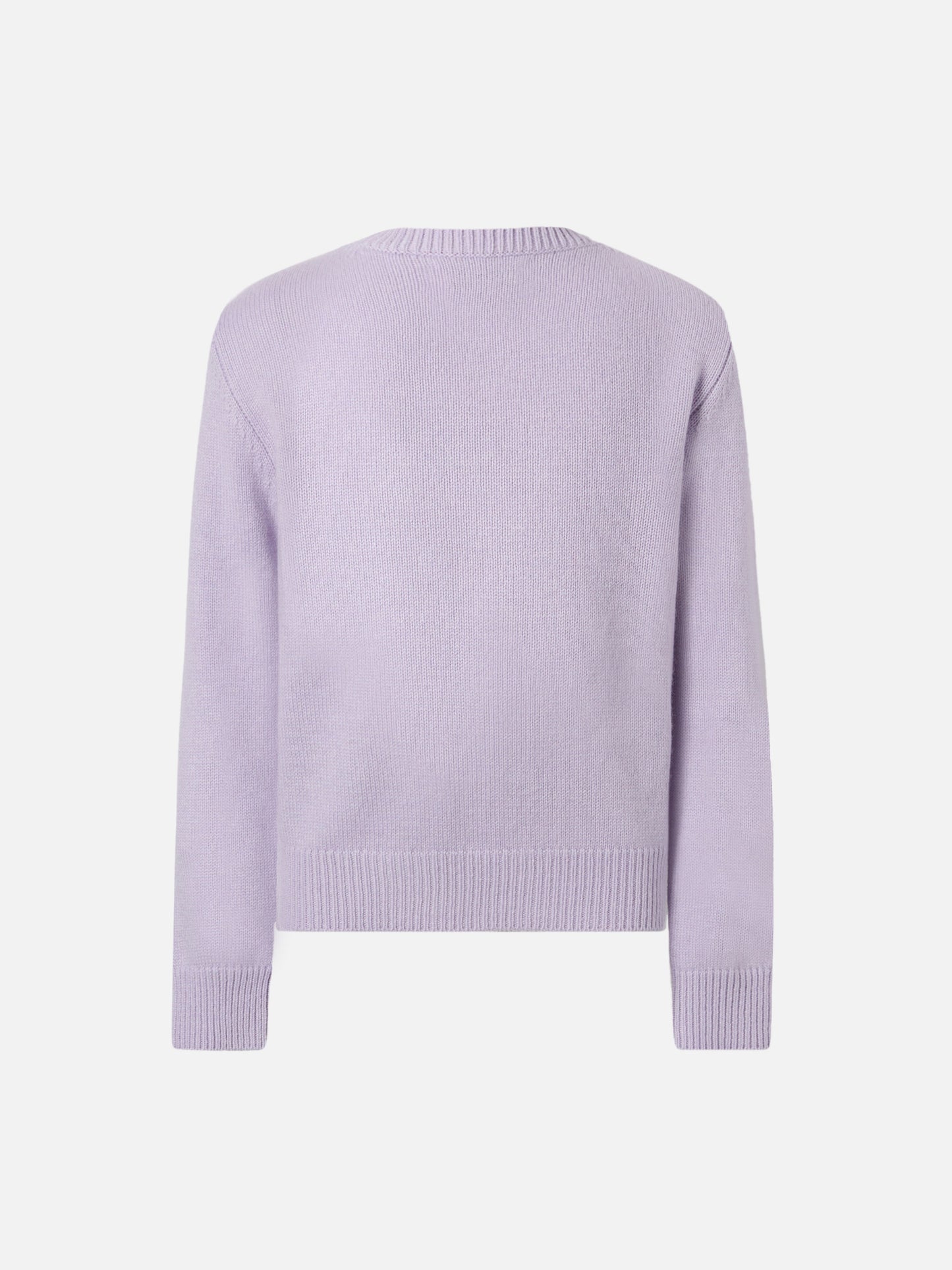 Maglione Princess in misto cashmere con jacquard Bella e Monella