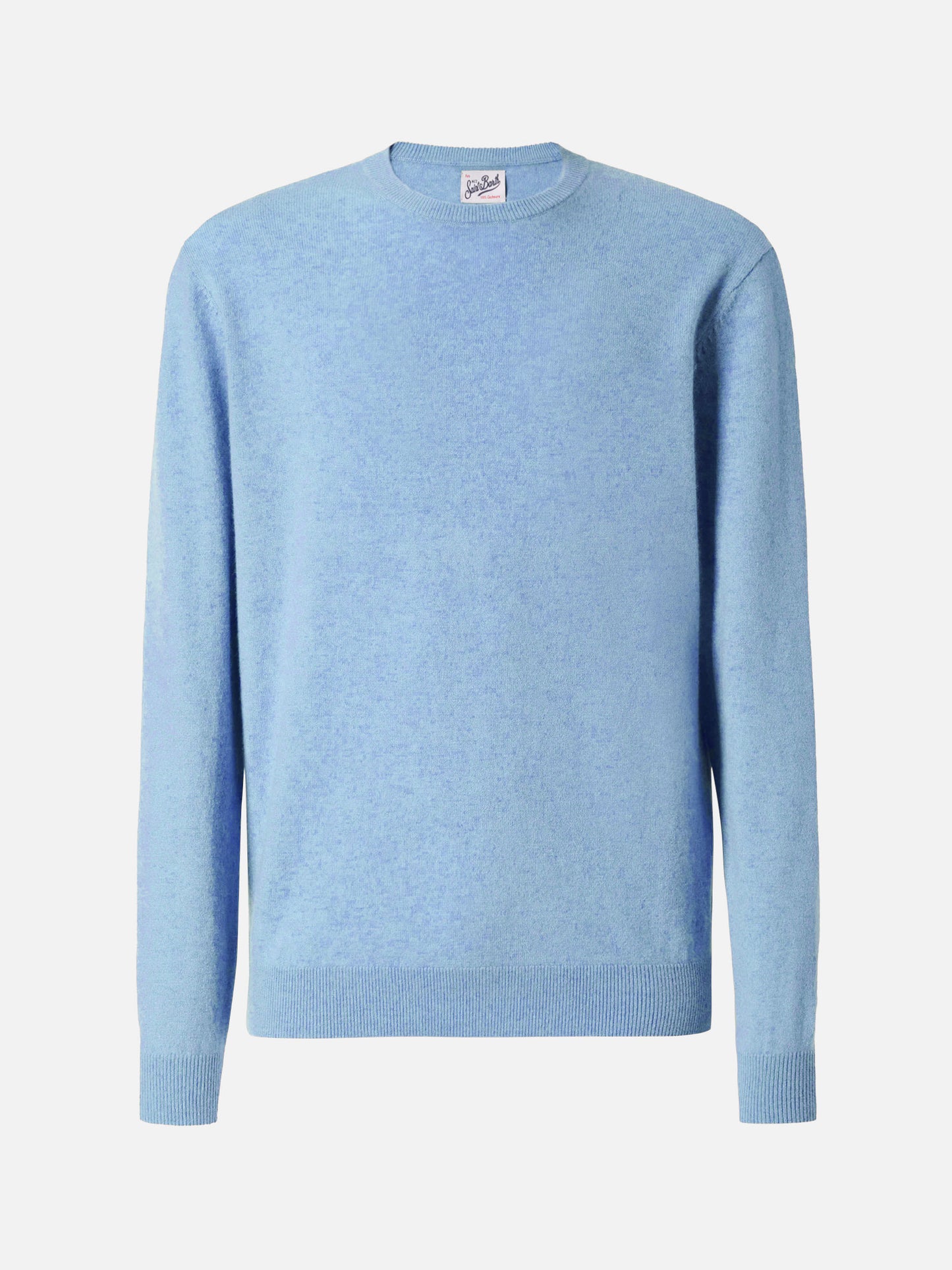 Maglione Regent in 100% CASHMERE azzurro
