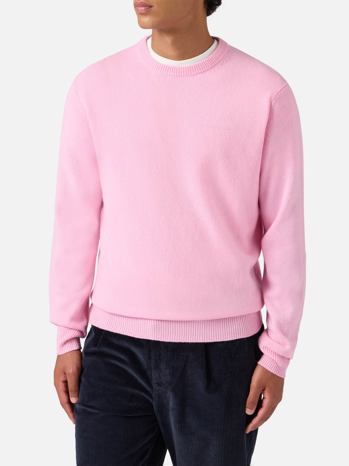 Regent 100% LAMBSWOOL sweater in pink