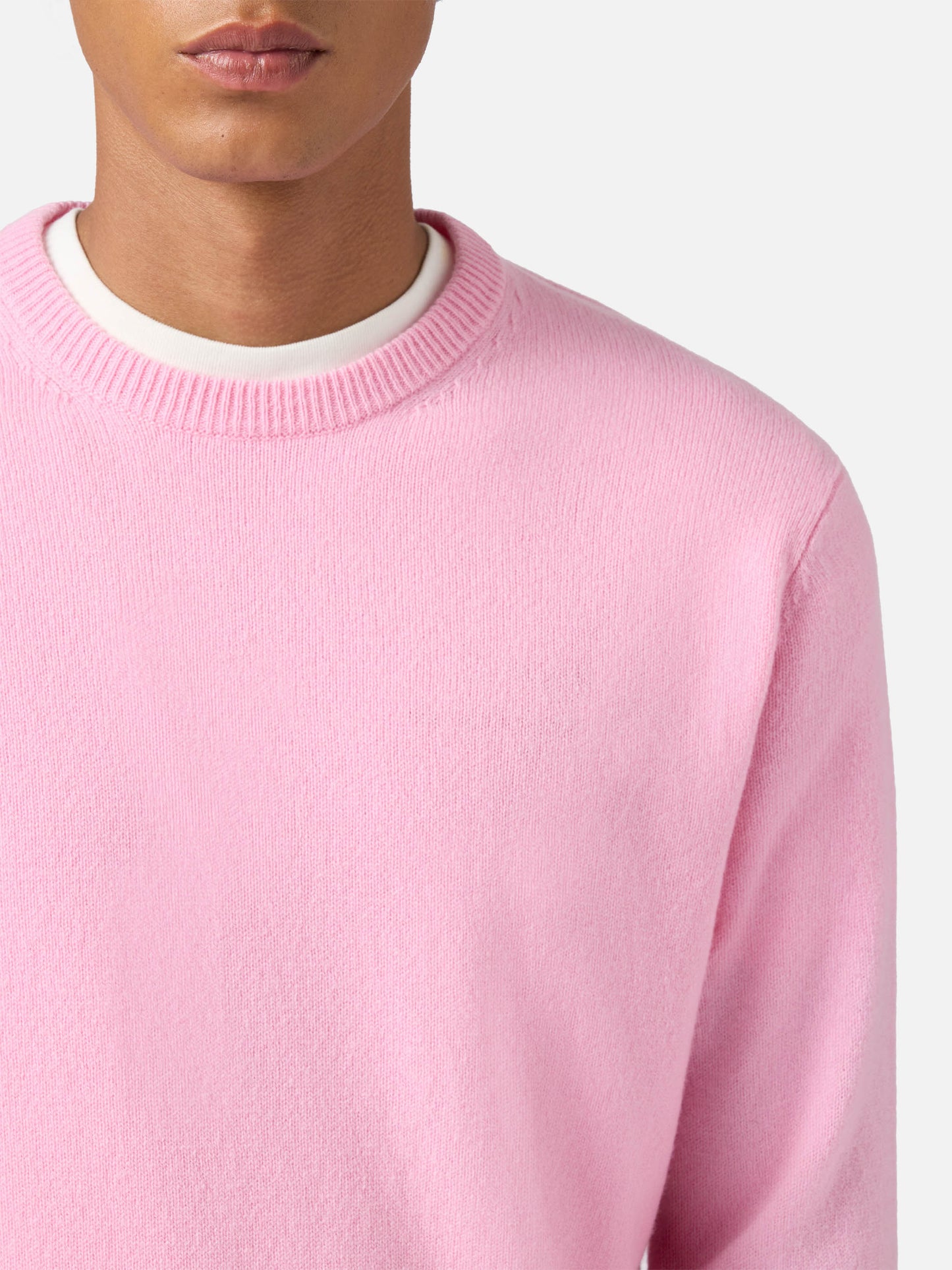Regent 100% LAMBSWOOL sweater in pink