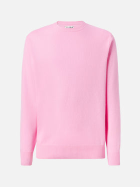 Regent 100% LAMBSWOOL sweater in pink