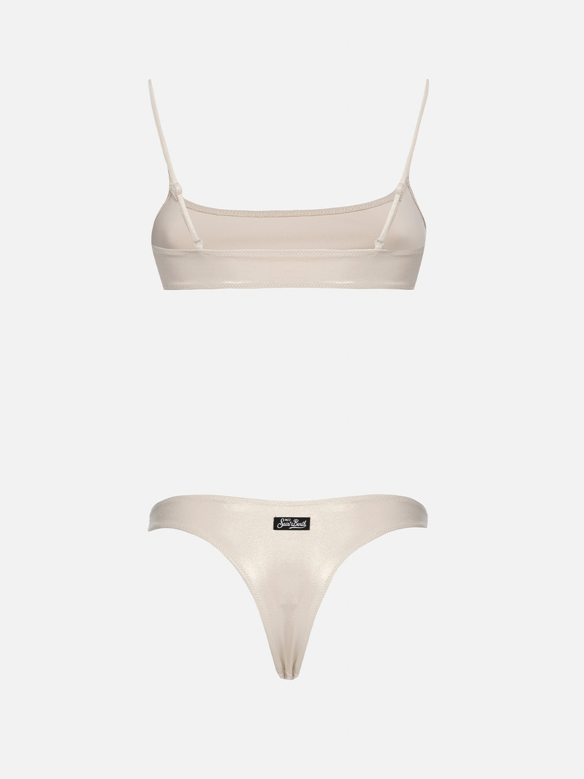 Bralette-Strandoberteil „Lamina Gold“ für Damen von Sadie