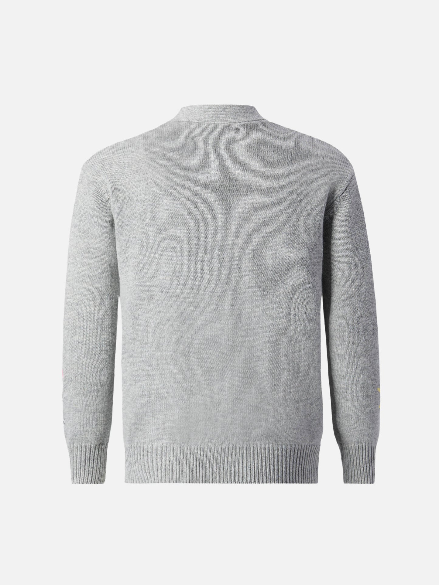 Cardigan Sasi Jr in misto cashmere con scollo a V e jacquard Titti e Silvestro | WARNER BROS SPECIAL EDITION