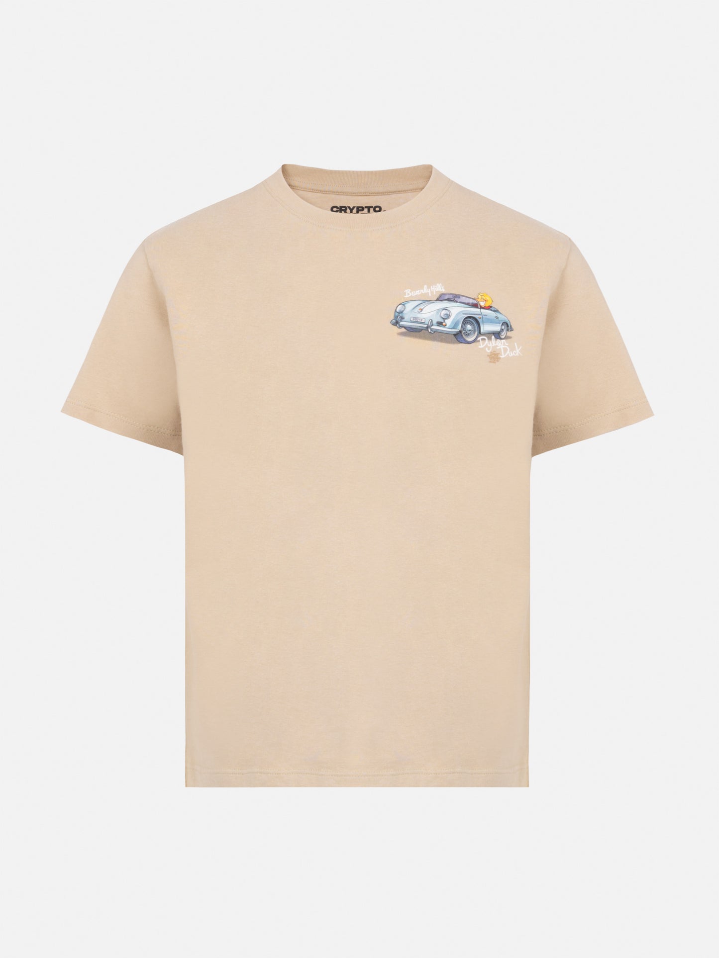 Cotton t-shirt with Cryptopuppets car print CRYPTOPUPPETS SPECIAL EDITION - MC2 Saint Barth